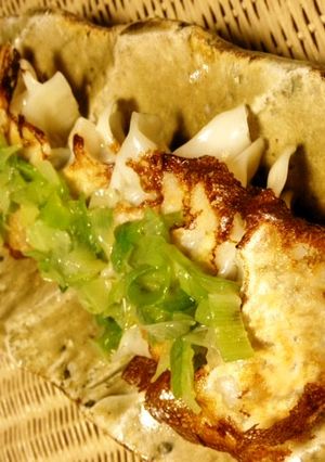 ◆ねぎ塩だれで餃子◆-レシピのメイン写真