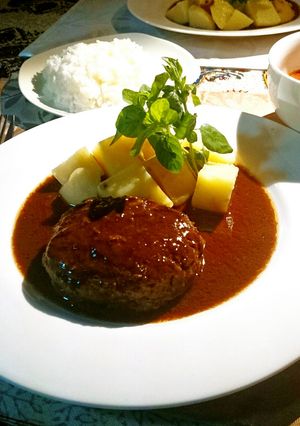 料理人一家のハンバーグとデミソースの基本-レシピのメイン写真