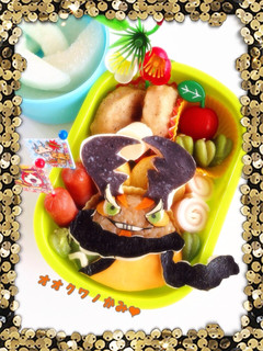 妖怪ウォッチ キャラ弁 オオクワノ神-レシピのメイン写真