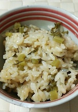 お上品♡な大根葉の炊き込みご飯-レシピのメイン写真