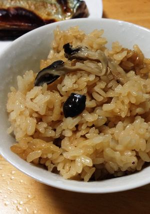 簡単 霜降りひらたけご飯-レシピのメイン写真
