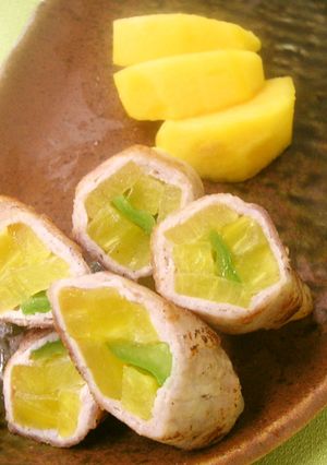 めっけもん♪柿の肉巻き-レシピのメイン写真