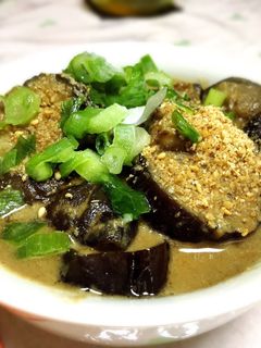 ナスの胡麻味噌煮-レシピのメイン写真