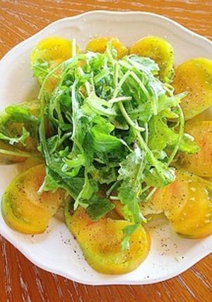2分でできる！シンプルトマトサラダ-レシピのメイン写真