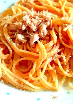 幼児食にも☆ツナのオーロラソースパスタ-レシピのメイン写真