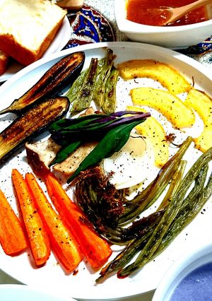 野菜のグリル☆フルーツドレッシング-レシピのメイン写真