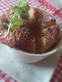 簡単焼きリンゴ-レシピのメイン写真