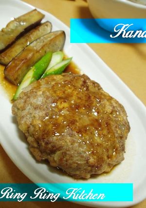 和風ソースon the 豆腐ハンバーグ-レシピのメイン写真