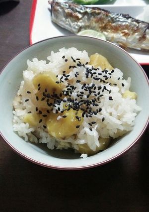 栗ご飯-レシピのメイン写真