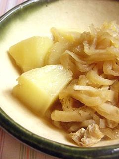 切干大根とじゃがいもの煮物-レシピのメイン写真