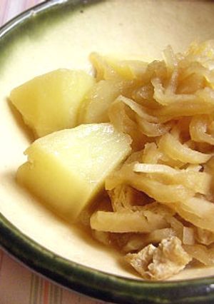 切干大根とじゃがいもの煮物-レシピのメイン写真