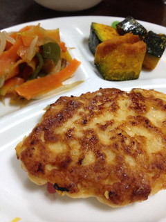 鶏胸肉のハンペンバーグ-レシピのメイン写真