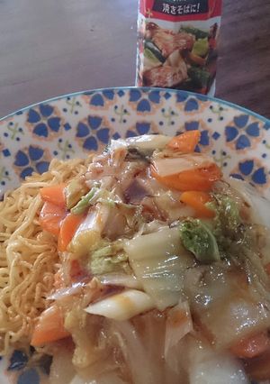 ランチに♪あったか野菜あんかけ麺-レシピのメイン写真