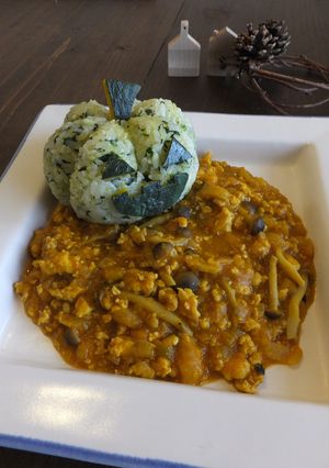 楽しい♪カボチャごはん＆カボチャカレー-レシピのメイン写真