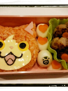 キャラ弁♡妖怪ウォッチ♡ジバニャン♡-レシピのメイン写真