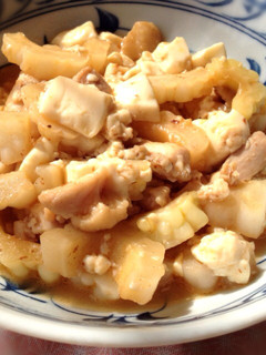 白ゴーヤと豆腐の上品なチャンプルー-レシピのメイン写真