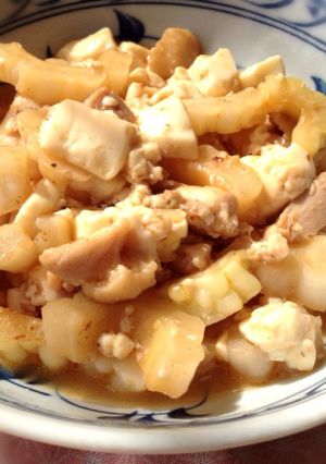 白ゴーヤと豆腐の上品なチャンプルー-レシピのメイン写真
