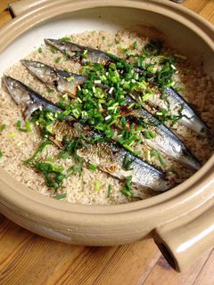 土鍋で炊く 秋刀魚ご飯-レシピのメイン写真