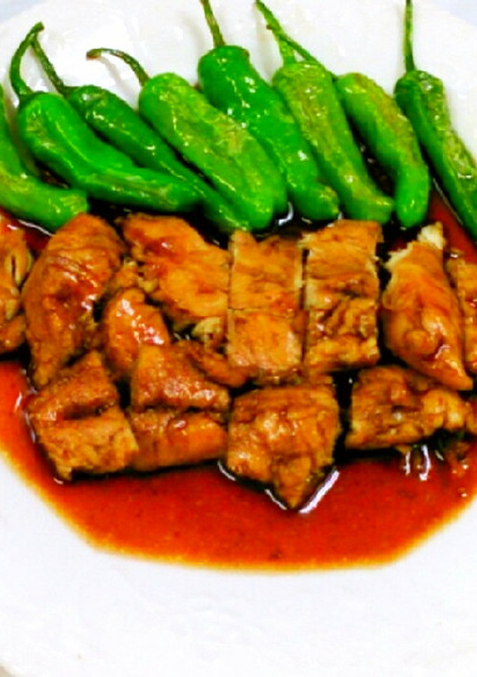 鶏のささみのワイン照り焼き♪-レシピのメイン写真
