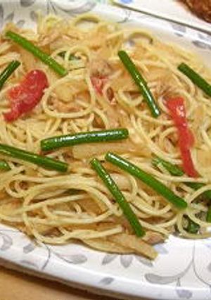 ツナと大根の和風パスタ-レシピのメイン写真