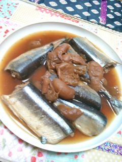 圧力鍋で☆さんま梅煮-レシピのメイン写真