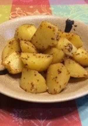 こってりジャガイモのマヨマスタード炒め-レシピのメイン写真