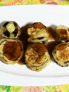 おからdeナスのはさみ揚げ-レシピのメイン写真