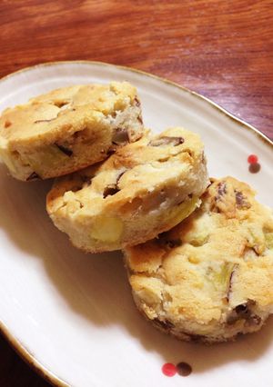 秋の実りたっぷりケーキ＊栗芋りんご＊-レシピのメイン写真