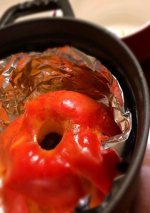 ストウブ16♥︎紅玉でとろける焼き林檎♪-レシピのメイン写真