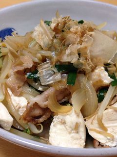 簡単!豆腐チャンプル-レシピのメイン写真