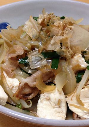 簡単！豆腐チャンプル-レシピのメイン写真