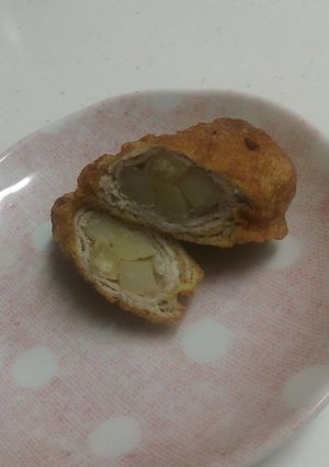 カレー味のくるくるポテトﾝ(^0_0^)-レシピのメイン写真
