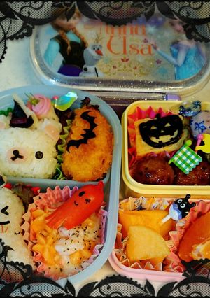 ☆キャラ弁☆ハロウィン ☆-レシピのメイン写真