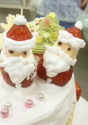 いちごのサンタさん-レシピのメイン写真