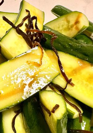 ３つの材料で！無限、冷やしきゅうり-レシピのメイン写真