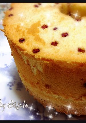 初心者◎簡単しっとりシフォンケーキの基本-レシピのメイン写真