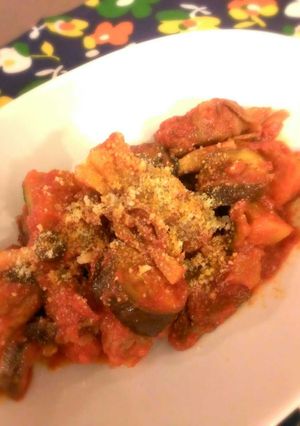 肉巻きポテトのトマト煮込み-レシピのメイン写真