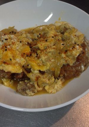 【簡単】カツ煮（カツ丼）-レシピのメイン写真
