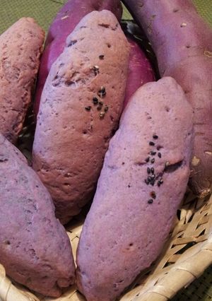 秋味！紫いもとリンゴのほっくりスコーン-レシピのメイン写真