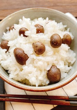 自然薯のむかごご飯-レシピのメイン写真