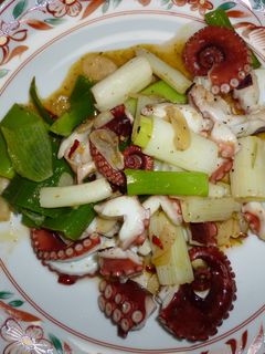 長ネギとたこのにんにく炒め-レシピのメイン写真