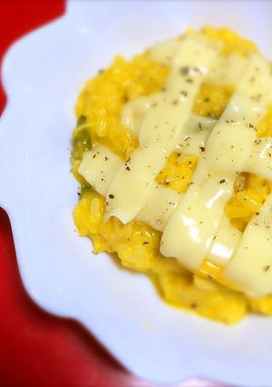 かぼちゃチーズリゾット-レシピのメイン写真