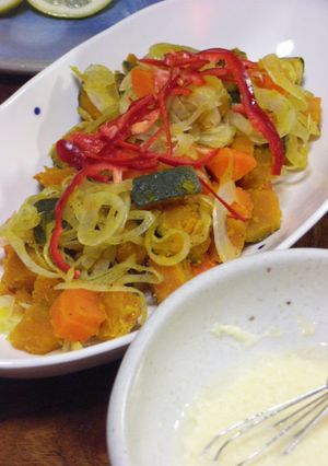 かぼちゃサラダ-レシピのメイン写真