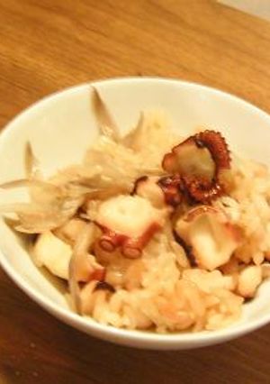 たこの土鍋炊き込みご飯-レシピのメイン写真