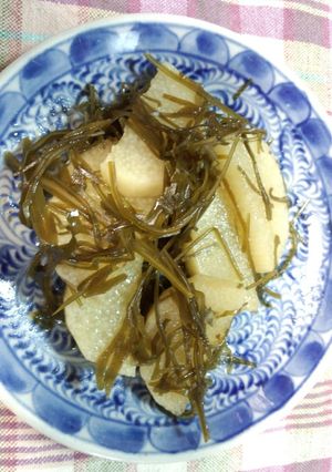 長いもときりこんぶの煮物-レシピのメイン写真