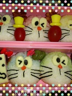 嵐×ドラえもんキャラ弁-レシピのメイン写真