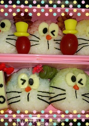嵐×ドラえもんキャラ弁-レシピのメイン写真