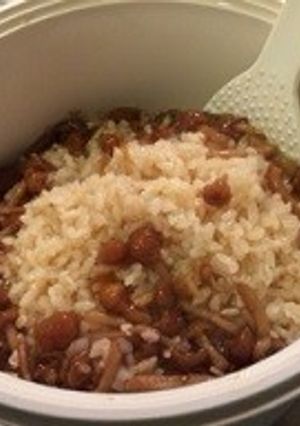 なめこの炊き込み◇醤油麹風味-レシピのメイン写真