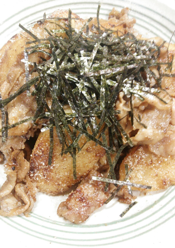 簡単☆長芋と豚バラ炒め-レシピのメイン写真