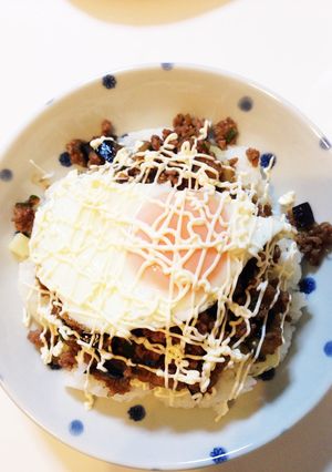ロコモコ風がっつり丼-レシピのメイン写真